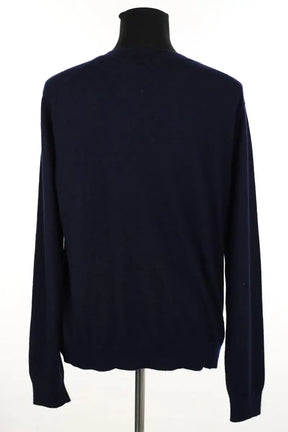 Pull Eric Bompard Bleu en Cachemire