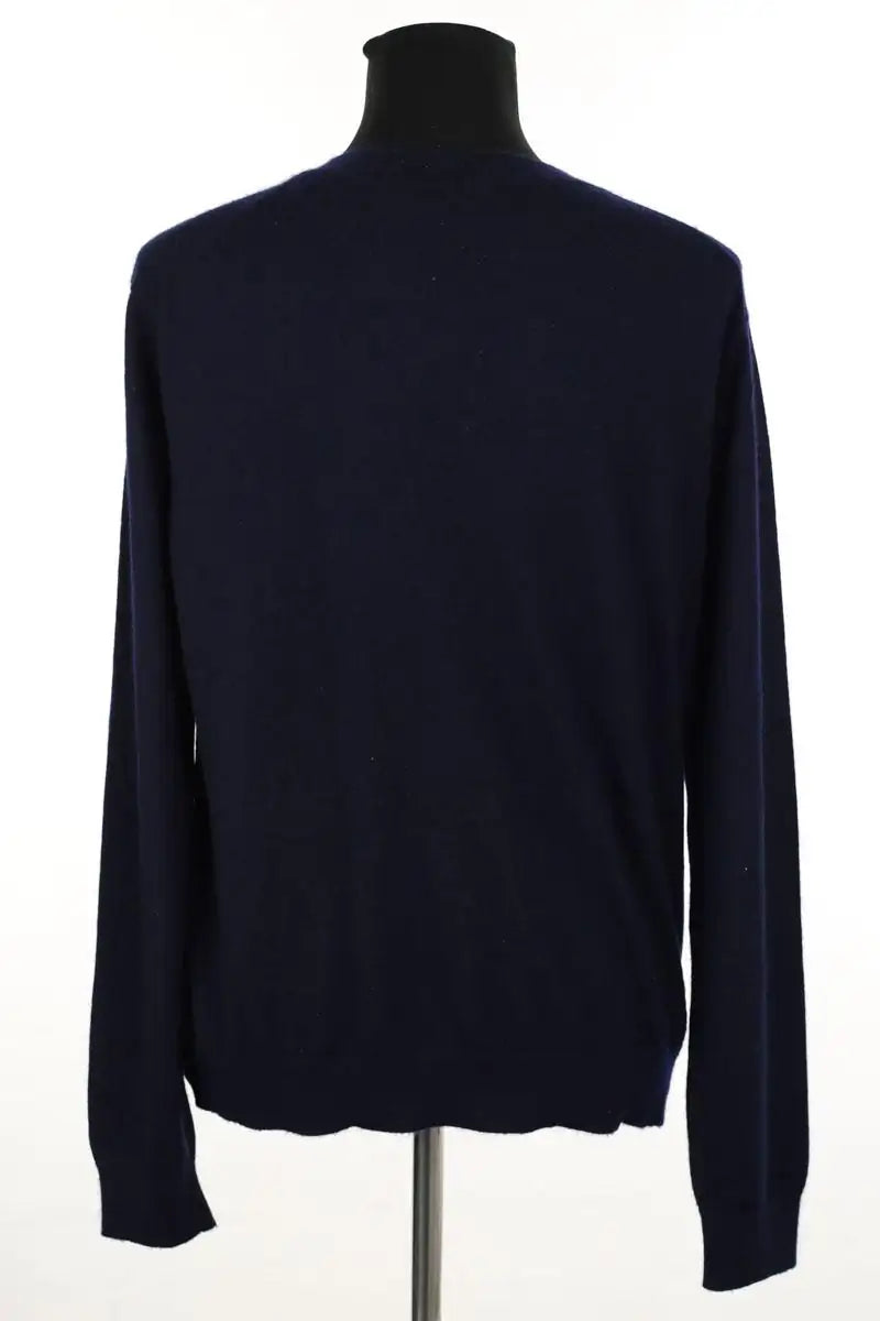 Pull Eric Bompard Bleu en Cachemire