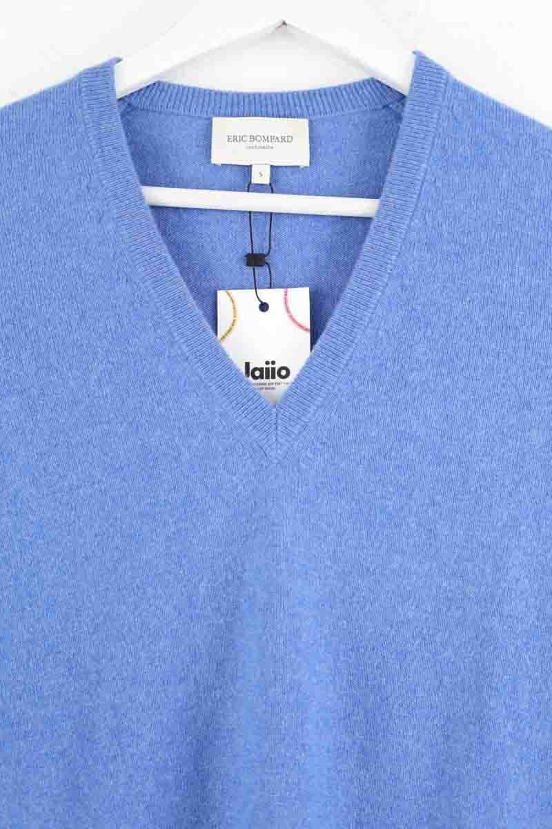Pull Eric Bompard Bleu en Cachemire