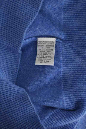 Pull Eric Bompard Bleu en Cachemire