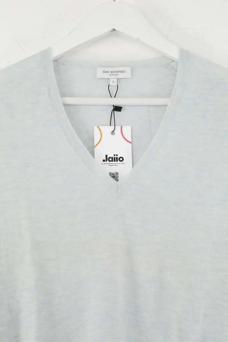 Pull Eric Bompard Bleu en Cachemire