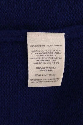 Pull Eric Bompard Bleu en Cachemire