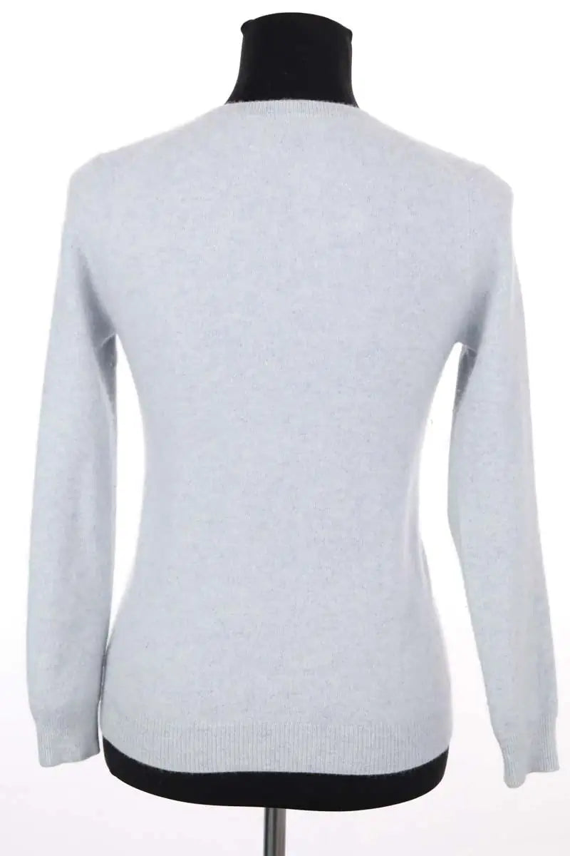 Pull Eric Bompard Bleu en Cachemire