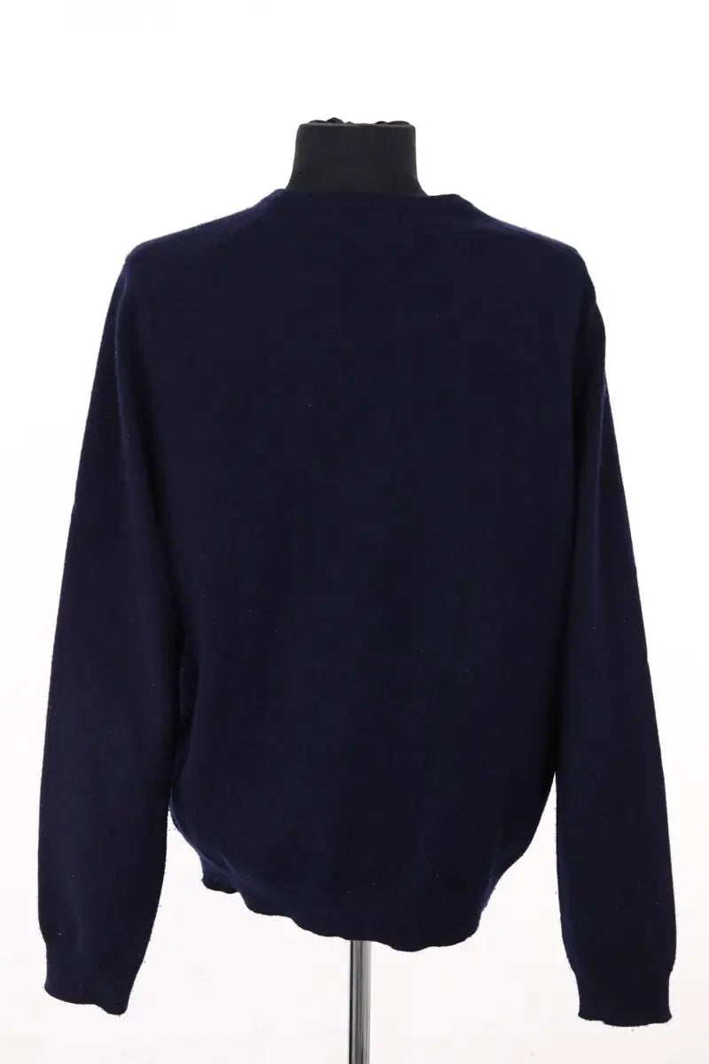 Pull Eric Bompard Bleu en Cachemire