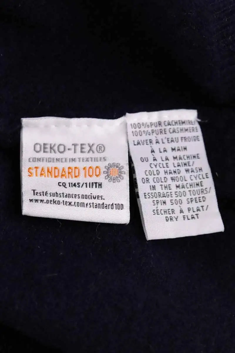 Pull Eric Bompard Bleu en Cachemire