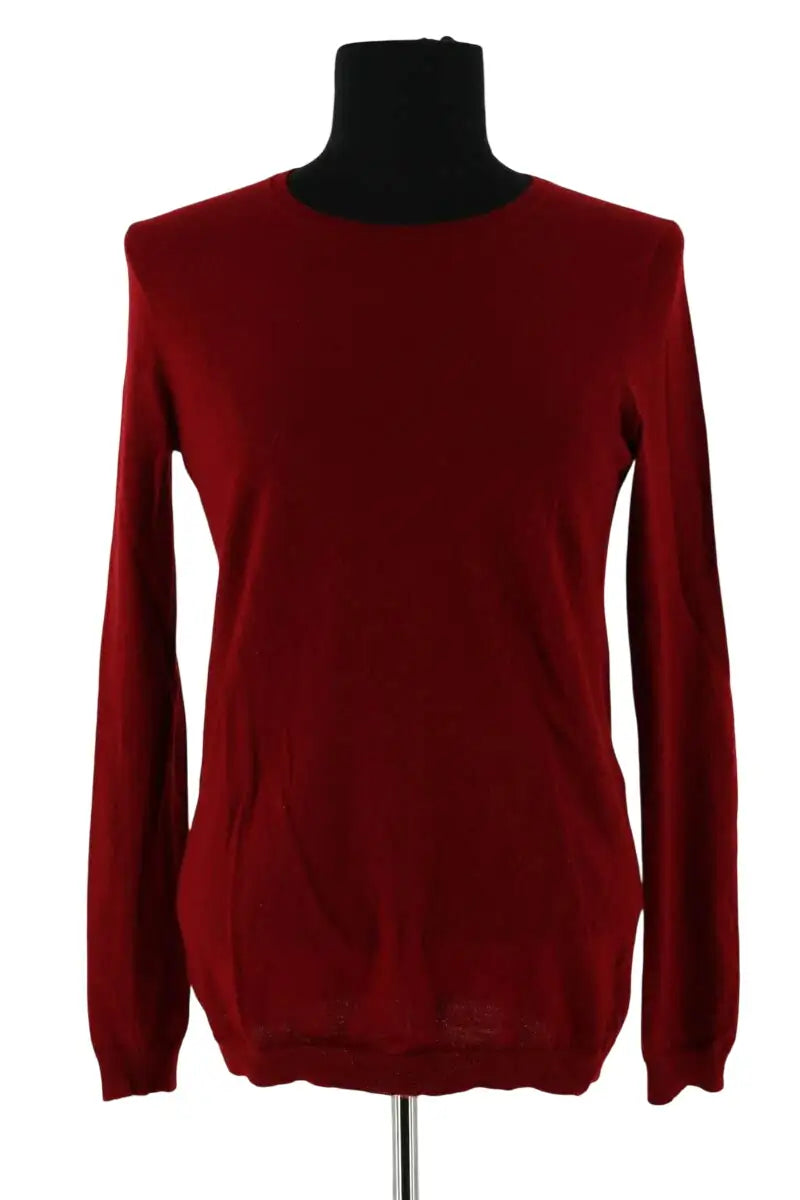 Pull Eric Bompard Bordeaux en Cachemire, taille S - Seconde Main