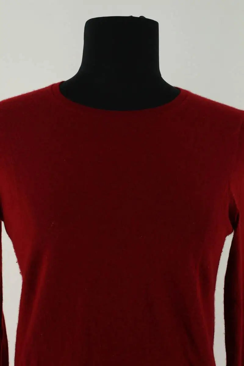 Pull Eric Bompard Bordeaux en Cachemire