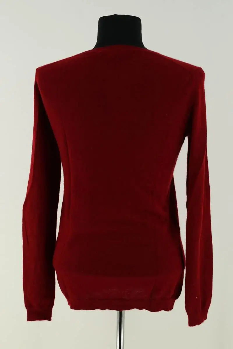 Pull Eric Bompard Bordeaux en Cachemire