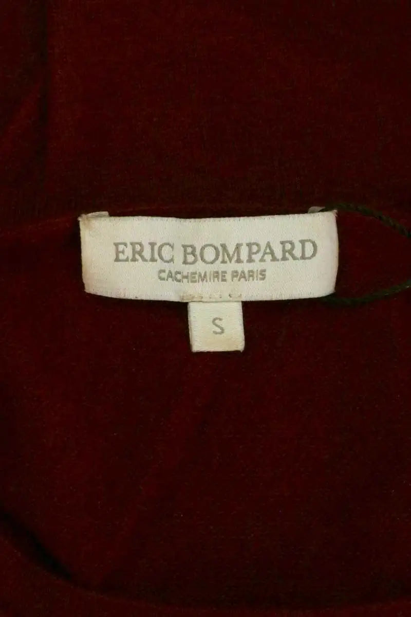 Pull Eric Bompard Bordeaux en Cachemire
