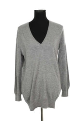 Pull Eric Bompard Gris en Cachemire, taille M - Seconde Main