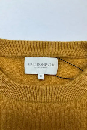 Pull Eric Bompard Jaune en Cachemire