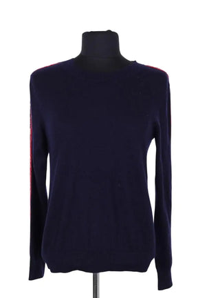 Pull Eric Bompard Marine en Cachemire, taille S - Seconde Main