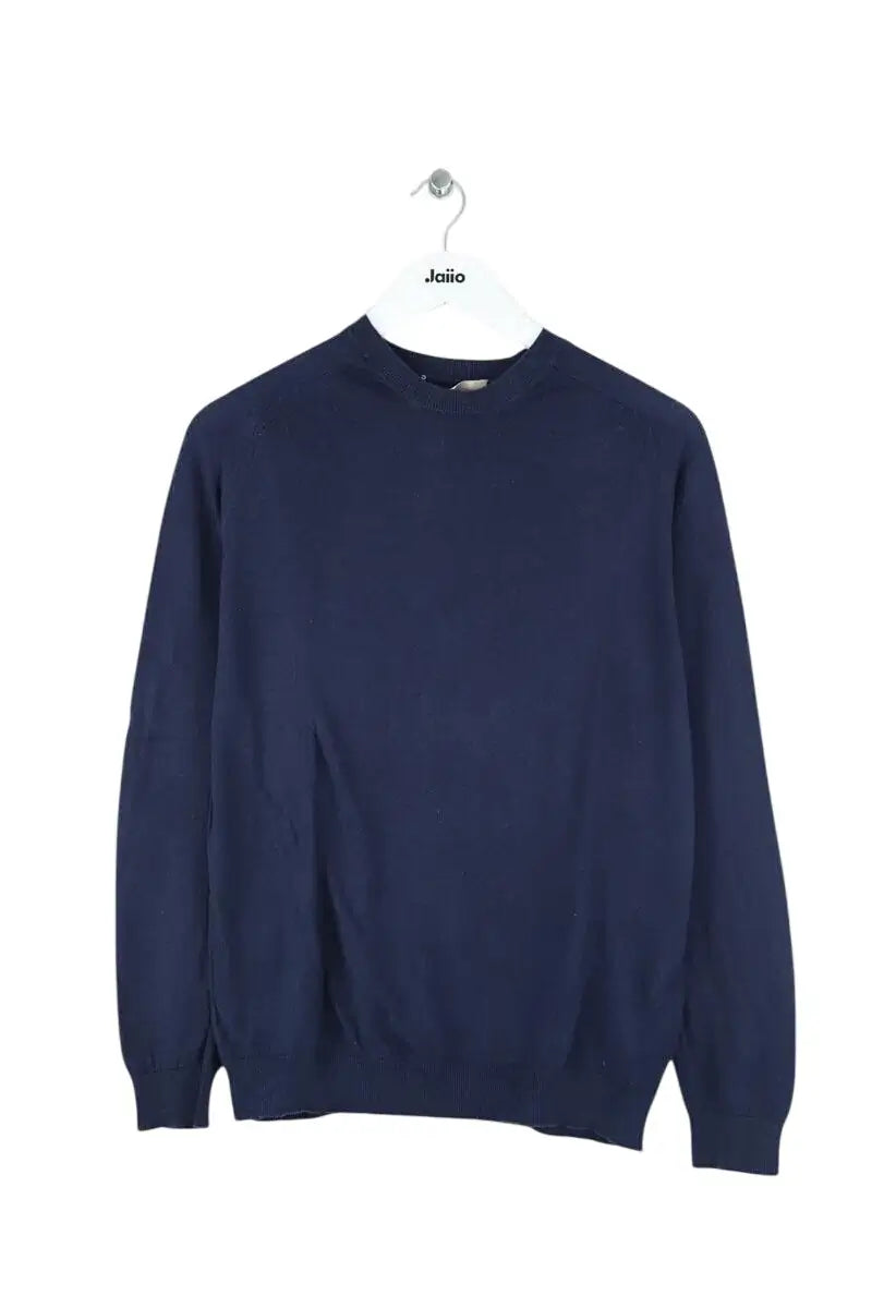 Pull Eric Bompard Marine en Coton, taille L - Seconde Main