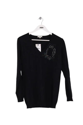 Pull Eric Bompard Noir en Cachemire, taille L - Seconde Main