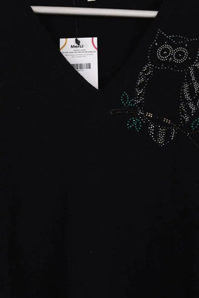 Pull Eric Bompard Noir en Cachemire