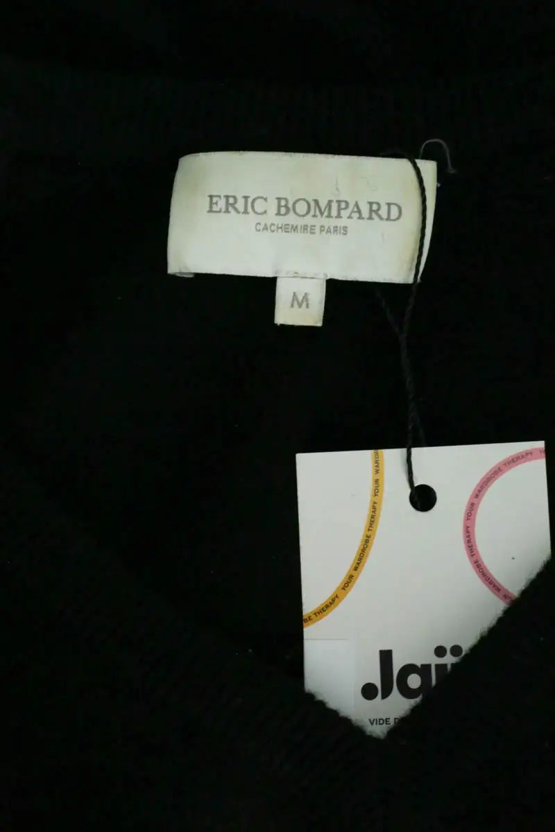 Pull Eric Bompard Noir en Cachemire