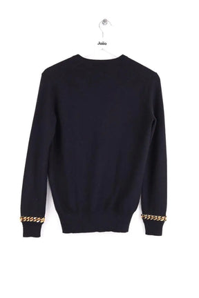 Pull Eric Bompard Noir en Cachemire