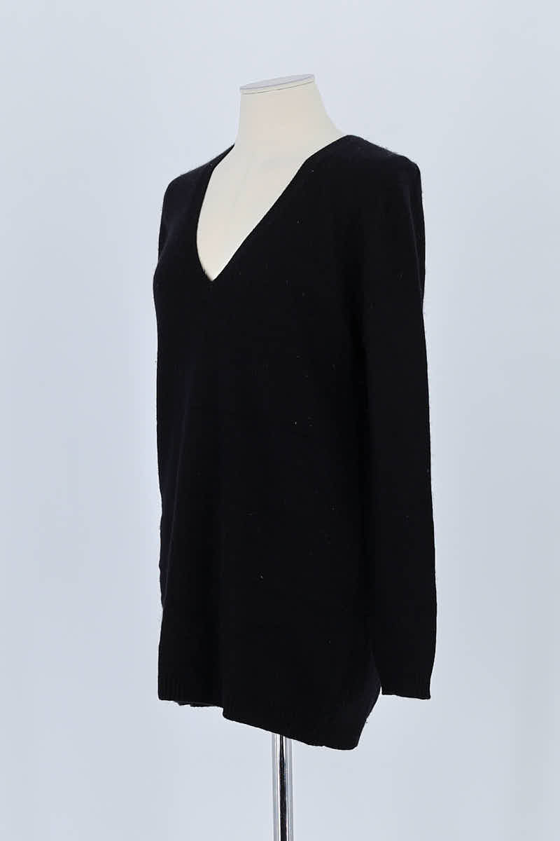 Pull Eric Bompard Noir en Cachemire