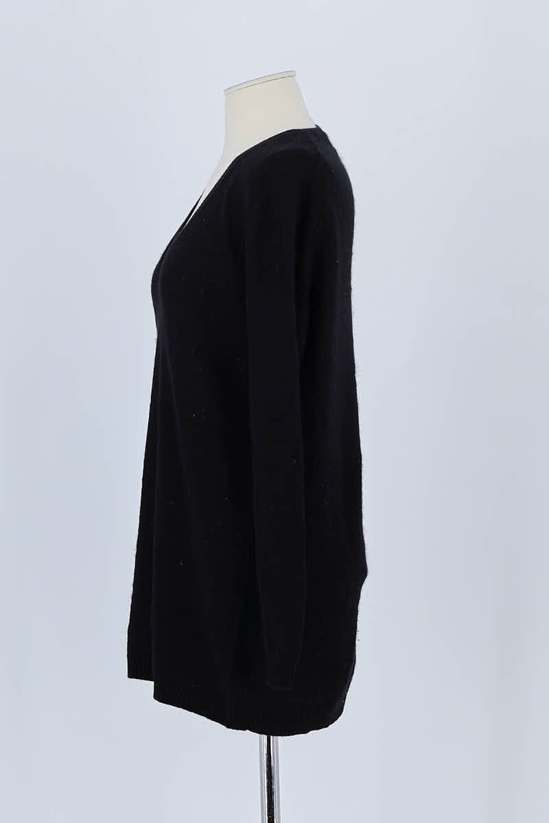 Pull Eric Bompard Noir en Cachemire