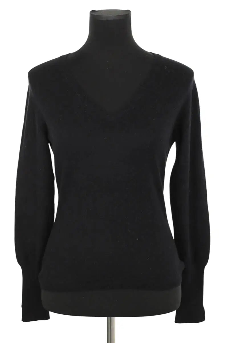 Pull Eric Bompard Noir en Cachemire, taille S - Seconde Main