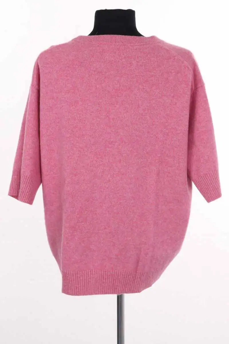 Pull Eric Bompard Rose en Cachemire