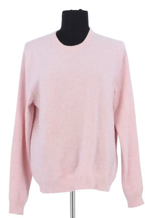 Pull Eric Bompard Rose en Cachemire, taille XL - Seconde Main