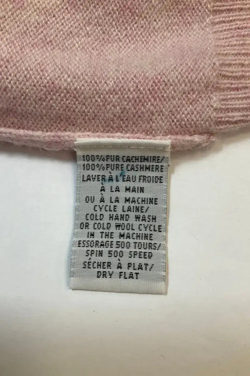 Pull Eric Bompard Rose en Cachemire
