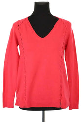 Pull Eric Bompard Rose en Cachemire, taille XS - Seconde Main