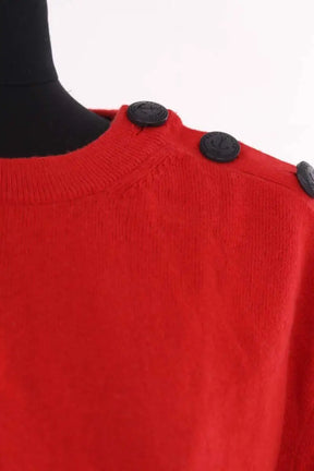 Pull Eric Bompard Rouge en Coton