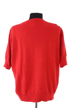 Pull Eric Bompard Rouge en Coton