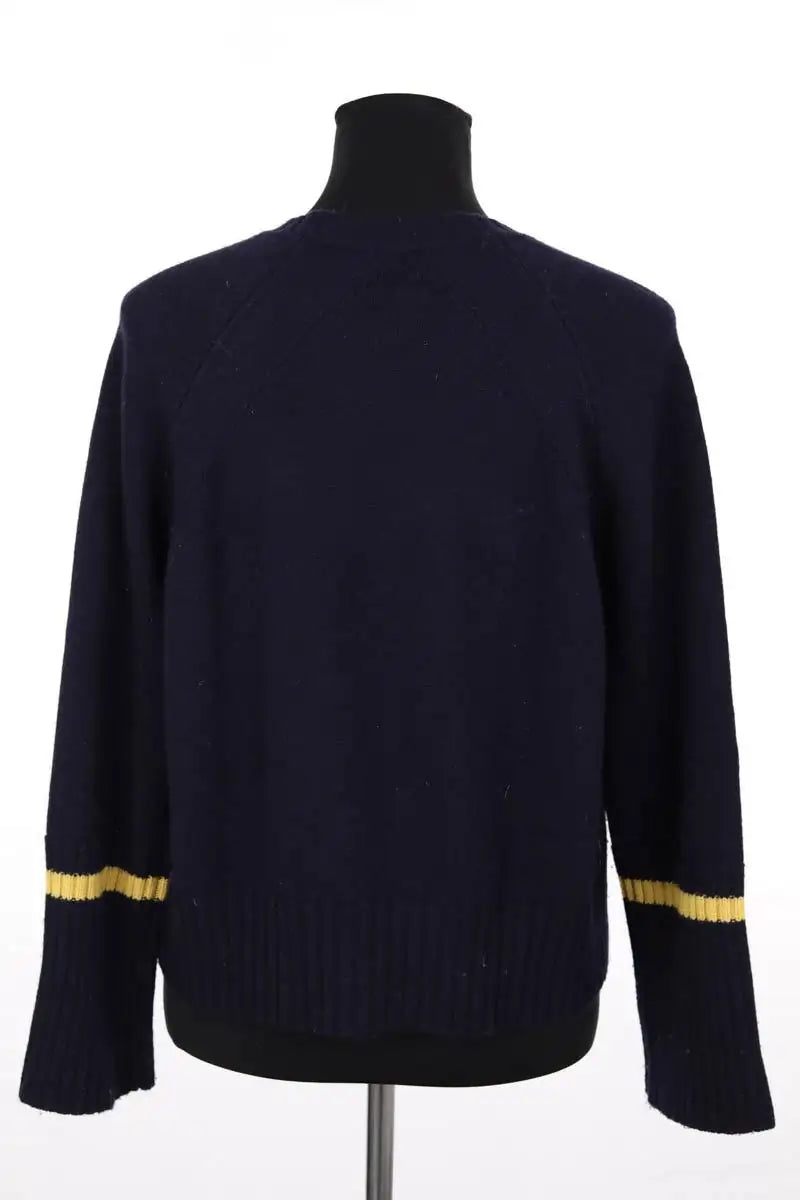 Pull Ermanno Scervino Marine en Laine