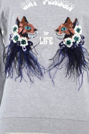 Pull Essentiel Antwerp Gris en Coton