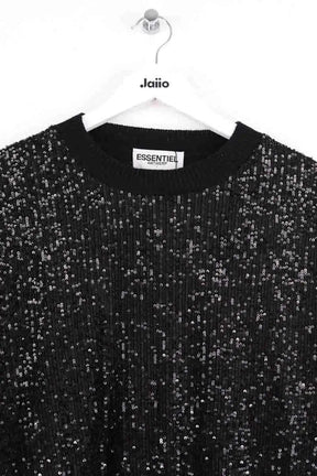Pull Essentiel Antwerp Noir en Coton