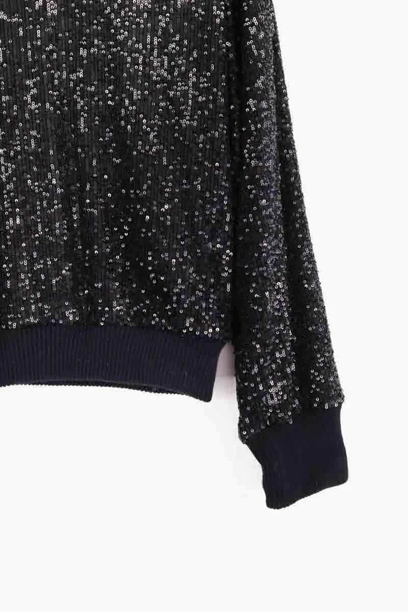 Pull Essentiel Antwerp Noir en Coton