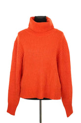 Pull Essentiel Antwerp Orange en Synthétique, taille L - Seconde Main