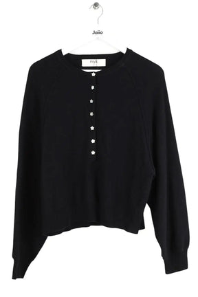 Pull FIVE Noir en Laine, taille S - Seconde Main