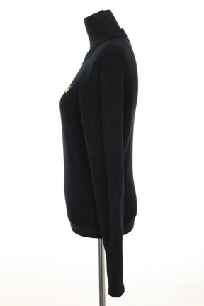 Pull Frame Noir en Cachemire