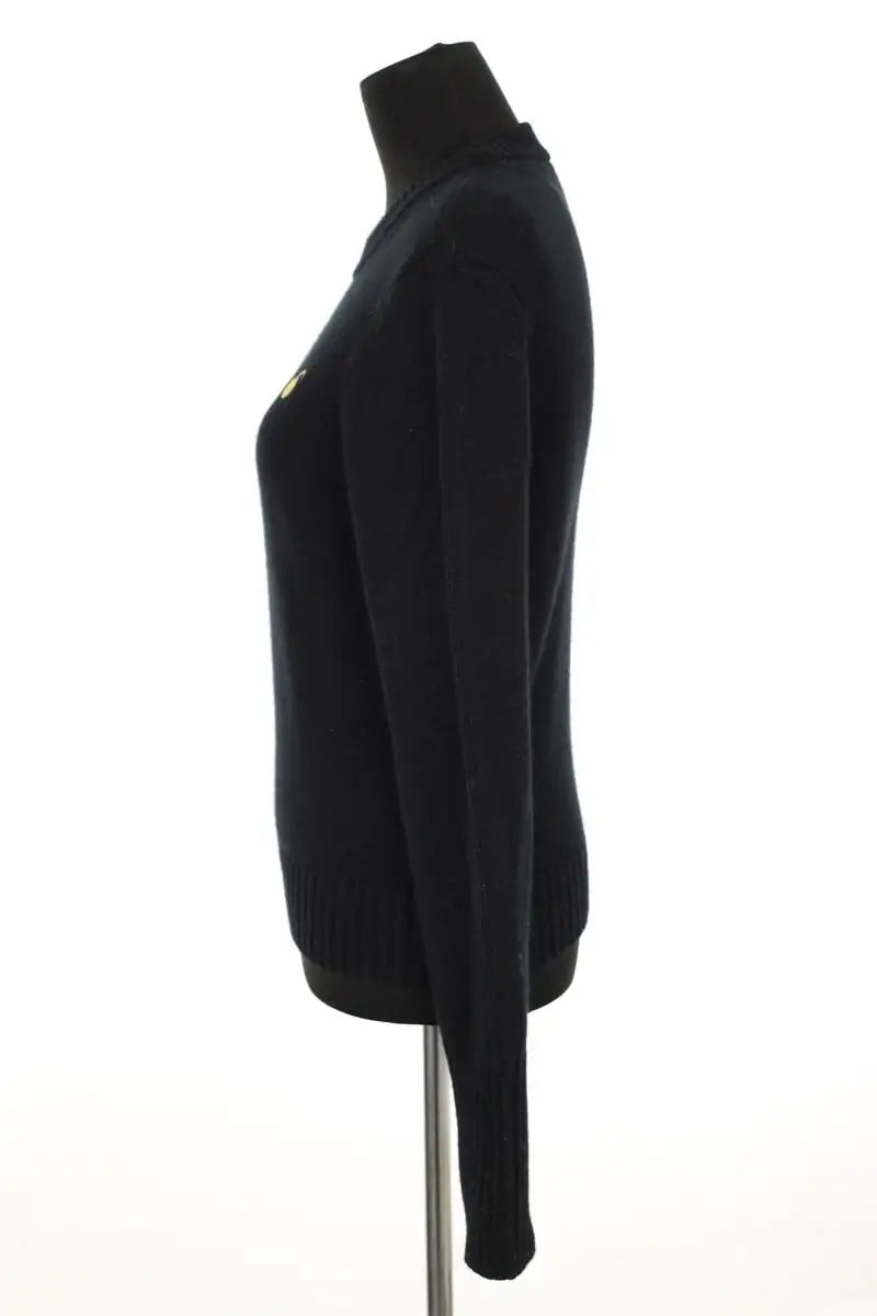 Pull Frame Noir en Cachemire