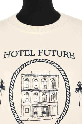 Pull From Future Beige en Coton