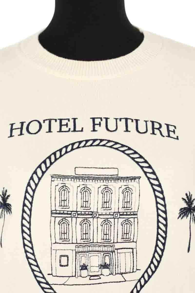 Pull From Future Beige en Coton