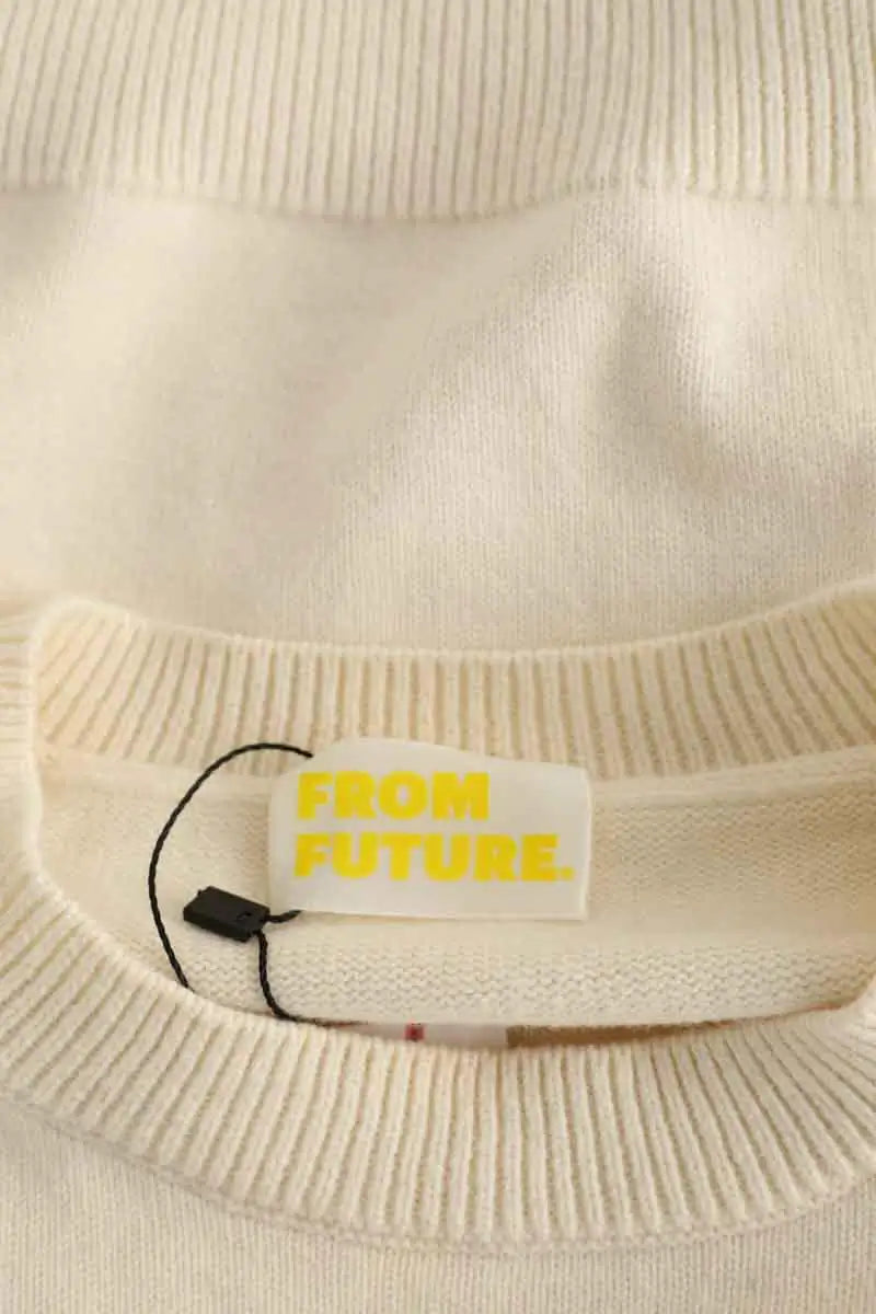 Pull From Future Beige en Coton