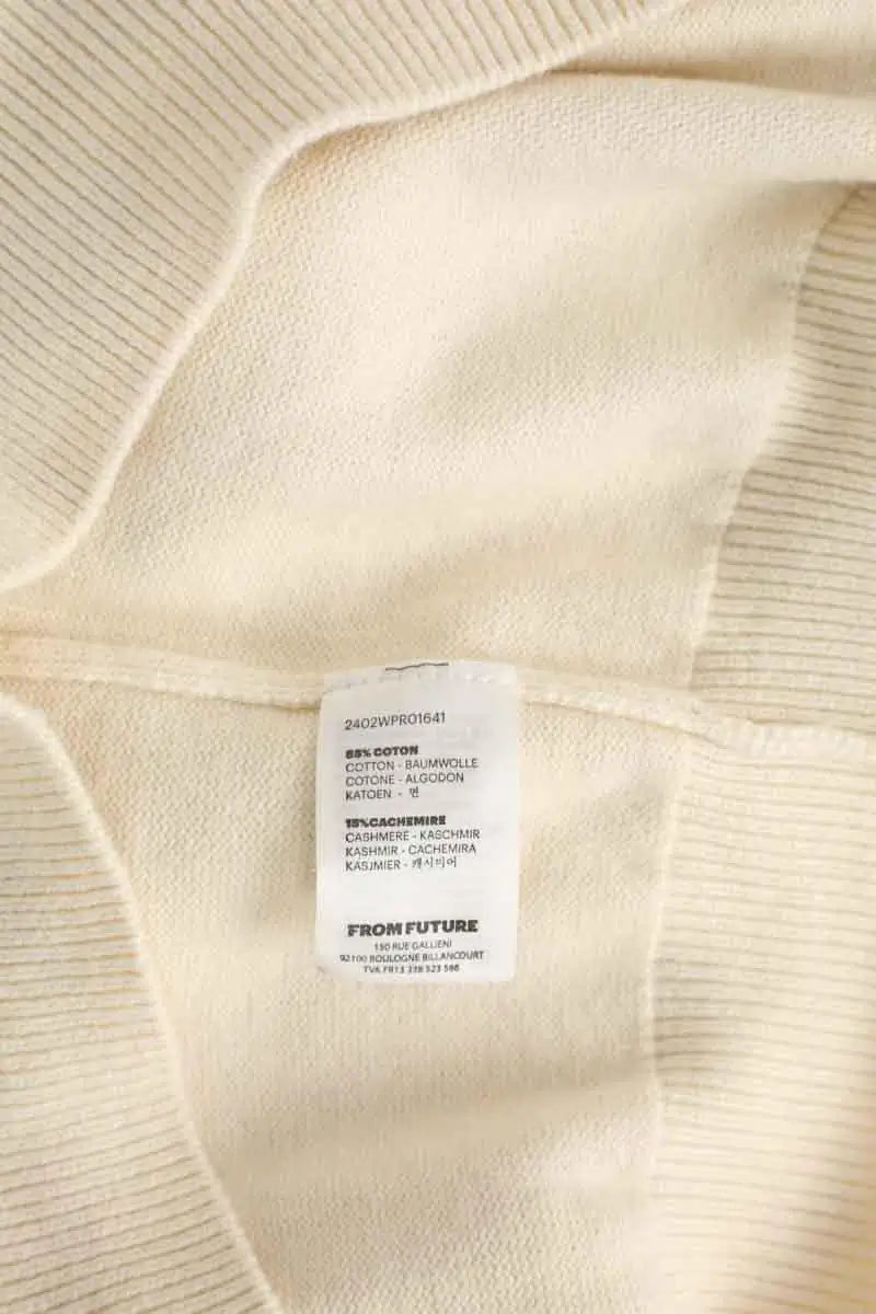 Pull From Future Beige en Coton