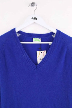 Pull From Future Bleu en Cachemire