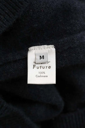 Pull From Future Bleu en Cachemire