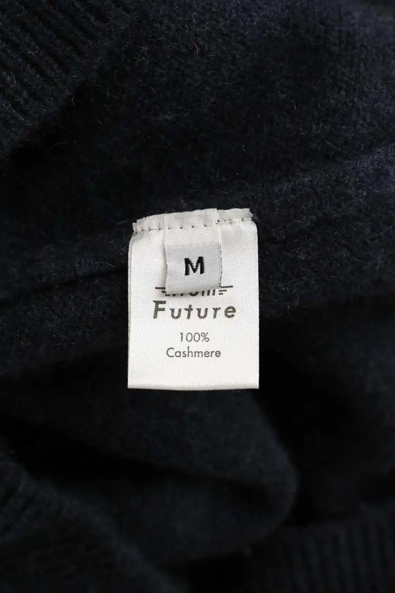 Pull From Future Bleu en Cachemire