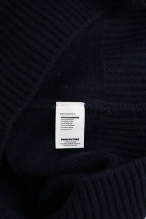 Pull From Future Bleu en Cachemire