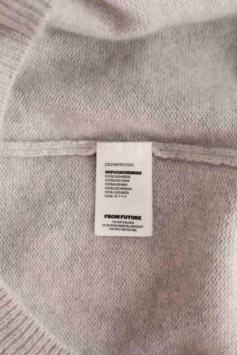 Pull From Future Gris en Cachemire