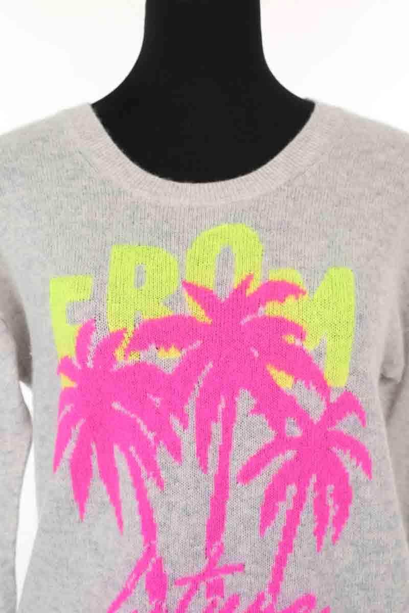 Pull From Future Gris en Cachemire
