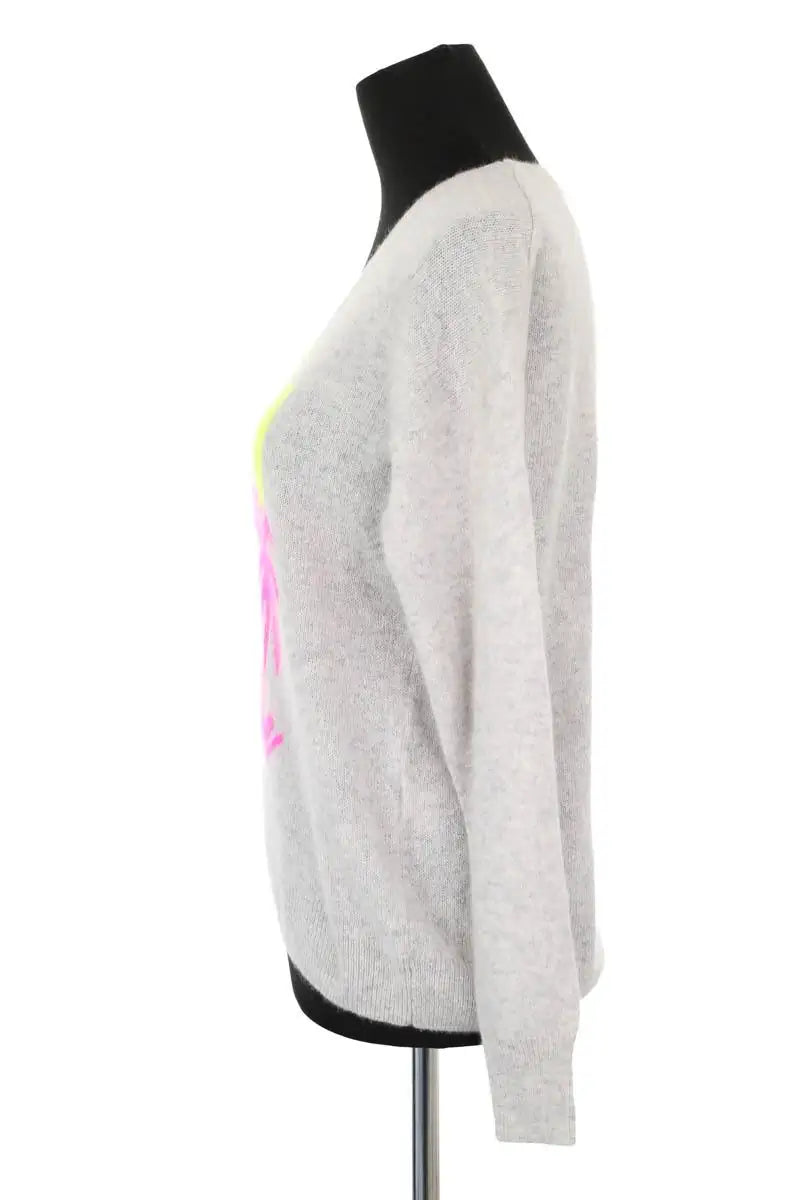 Pull From Future Gris en Cachemire