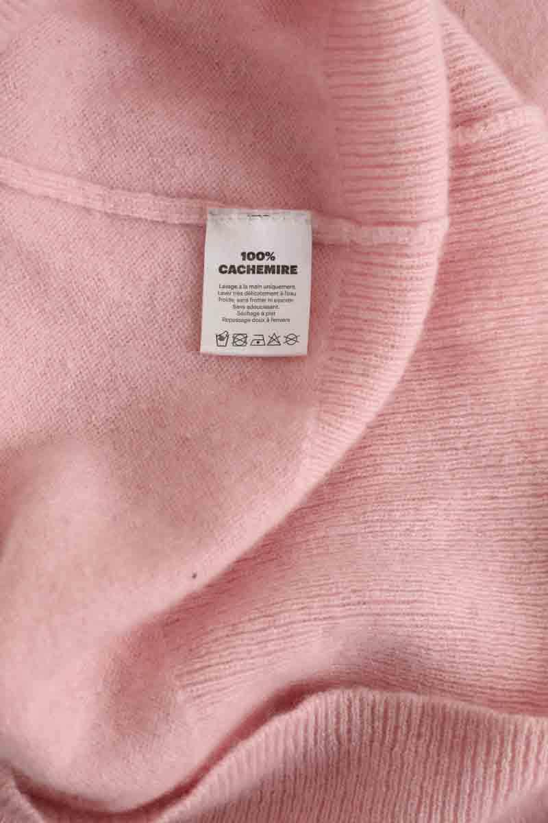Pull From Future Rose en Cachemire